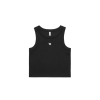 ll womens organic rib crop tank