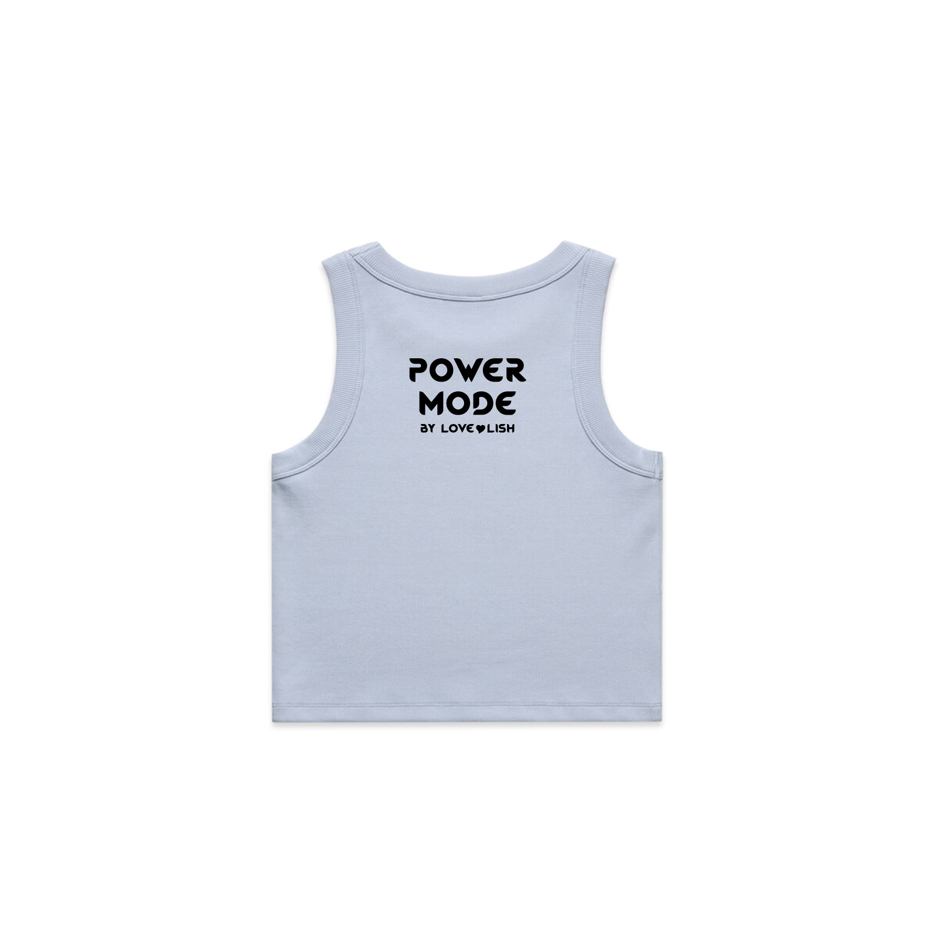 ll womens organic rib crop tank